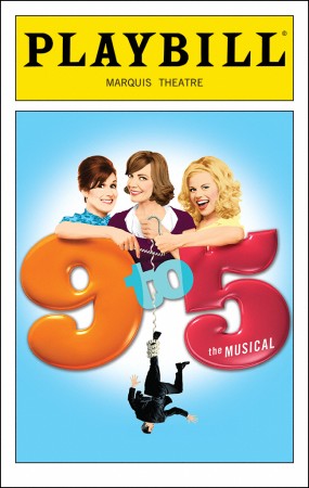9 to 5 Playbill - Opening Night