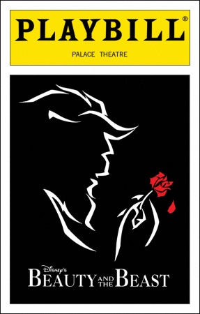 Beauty and the Beast Playbill - Opening Night