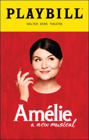 Amélie Playbill - Opening Night