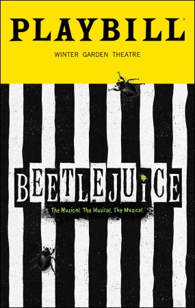 <i>Beetlejuice</i> Playbill - Opening Night