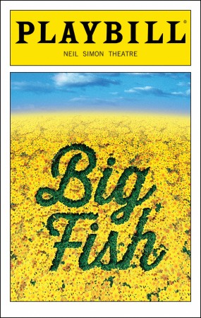 Big Fish Playbill - Opening Night