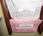 Department of Vital Records Search Tips. Click Here!