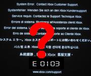 How to fix Xbox 360 error code 0103